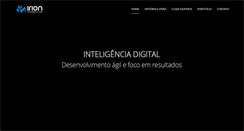 Desktop Screenshot of irion.com.br